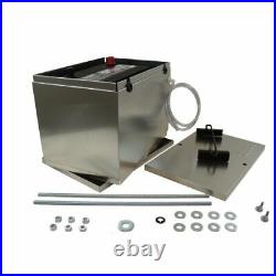 Taylor Cable 48100 Aluminum Battery Box with Hold Components 13.5 Length