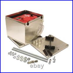 Taylor Cable 48200 Aluminum Battery Box, 11x 9.125x 8.75 in, NHRA Approved