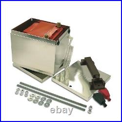 Taylor Cable 48300 Aluminum Battery Box Relocation Kit 3 pc 9.5x8.25x7.75
