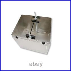 Taylor Cable Battery Box 48200 With Mounting Hardware Satin Aluminum