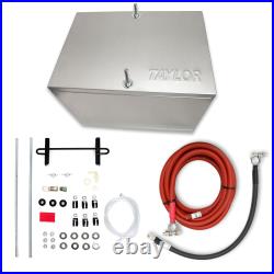 Taylor Cable Battery Relocation Kit 48101 Aluminum Box with Hold-Down, 2ga Cables