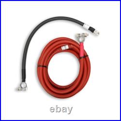 Taylor Cable Battery Relocation Kit 48101 Aluminum Box with Hold-Down, 2ga Cables