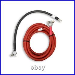 Taylor Cable Battery Relocation Kit 48101 Aluminum Box with Hold-Down, 2ga Cables