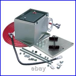 Taylor Cable Battery Relocation Kit 48101 Aluminum Box with Hold-Down, 2ga Cables