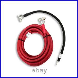 Taylor Cable Battery Relocation Kit 48103 Aluminum Box with Hold-Down, 1ga Cables