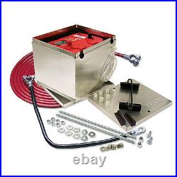 Taylor/Vertex 48201 Aluminum 200 Series Battery Box With2 Ga Cable Battery Relocat