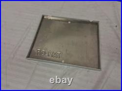 Taylor aluminum battery box 11.25L x 9.5W x 8.75H