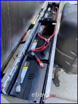 Torklift A7710R PowerArmor Max 6/12V Treaded Diamond Plate Lockable Battery Box