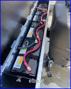 Torklift A7710R PowerArmor Max 6/12V Treaded Diamond Plate Lockable Battery Box