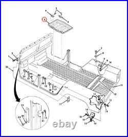 Tray, Battery Box (Aluminum) Hummer HumVee M998 12338765 5575613 6160014704172