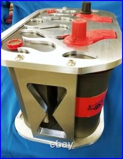 Trunk mount Flame Hot Rod Optima 34/78 Battery Box Tray /Bracket/hold down D34