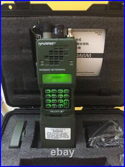 US NOW! TCA PRC 152A UV Radio Handset UHF VHF Handheld Military Aluminum Case