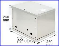 Universal Aluminum Battery Box Kit Easy Install