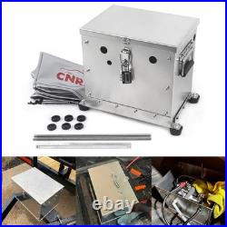 Universal Aluminum Battery Box Relocation Kit for RV/Trailer Waterproof Cover