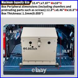 Universal Aluminum Battery Box Relocation Kit for RV/Trailer Waterproof Cover