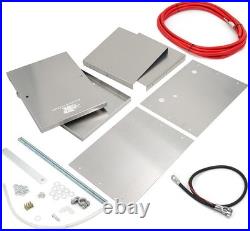 Universal Aluminum Battery Relocation Box Kit Billet Race Off Road Car