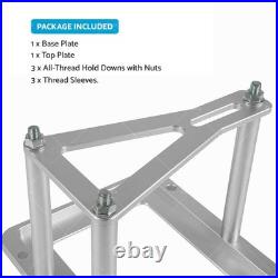 Universal Aluminum Billet Battery Tray Hold Down Relocation Box Mount OEM 551181