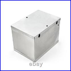 Universal Fabricated Polished Aluminum Battery Box and Relocation Kit
