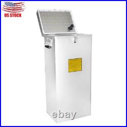 Used 2XL Aluminum Box BAT-SAFE Fireproof Explosion-Proof Safety slight flaw