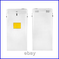 Used 2XL Aluminum Box BAT-SAFE Fireproof Explosion-Proof Safety slight flaw