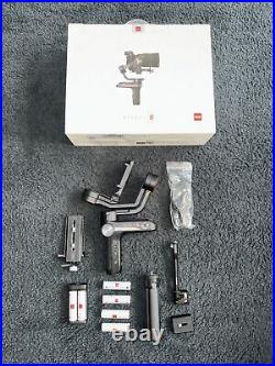 Used Zhiyun Weebill S Gimbal with Box, Extra Batteries, and Monitor Mount