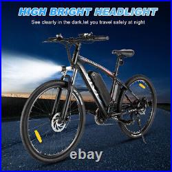 Vivi Electric Bike 27.5'' 500W Mountain Bicycle Commuter E-bike 499WH Battery