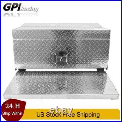 Weatherproof Aluminum Cab Entry Box 31x32x15 Battery Storage Lock For Peterbilt