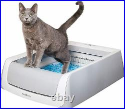 Wifi Cat Litter Box System Automatic Self Cleaning Kitty Tray Large Mess Free